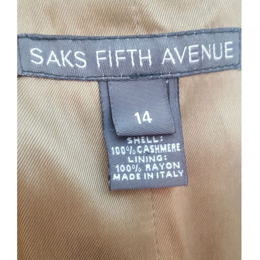 Saks Fifth Avenue Cashmere Blazer - Picture 7 of 7